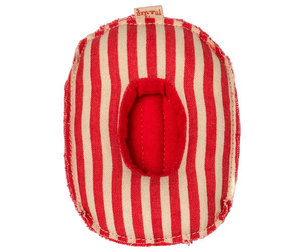 Rubber boat, Small mouse - Red stripe