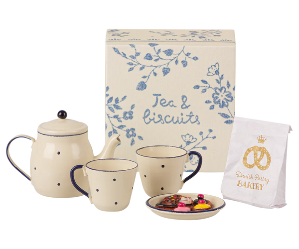 Maileg Miniature Tea & Biscuits For Two