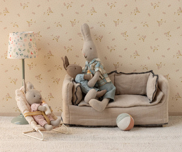 Maileg Rabbit Set Micro Sand Rose
