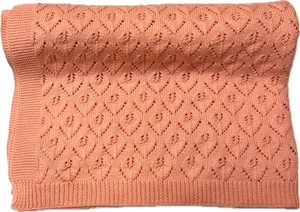 Wedoble Coral Blanket knitted in Cotton