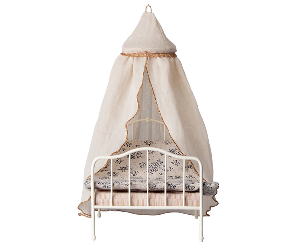 Maileg Miniature bed canopy - Cream