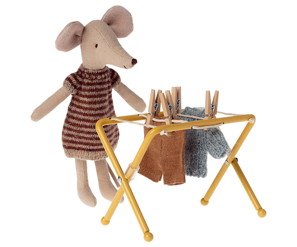 Maileg Drying Rack, Mouse