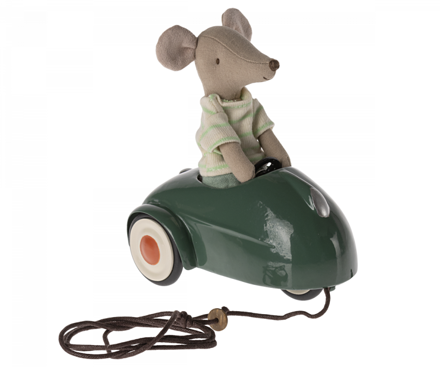 Mouse car Dark green Papalotes