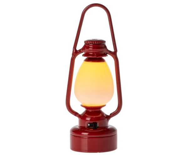 Maileg Vintage Lantern, Mouse - Red