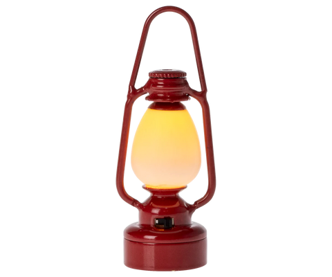 Maileg Vintage Lantern, Mouse - Red