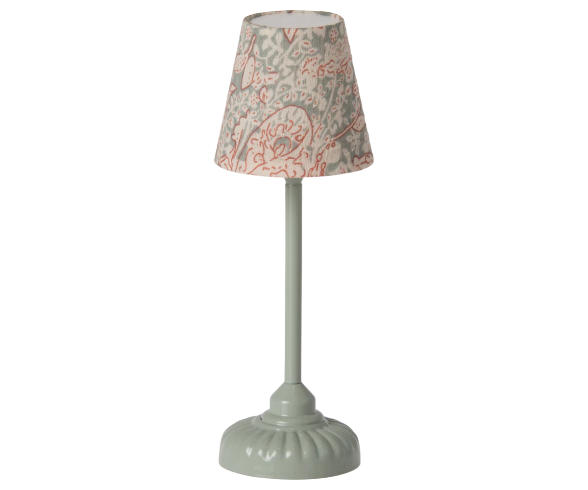 Maileg Vintage Floor Lamp Mouse Mint