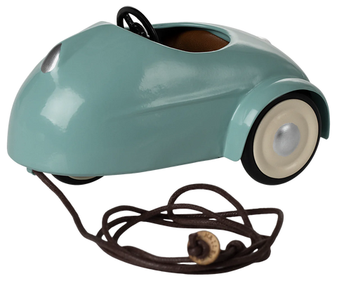 Maileg Light Blue Mouse Car