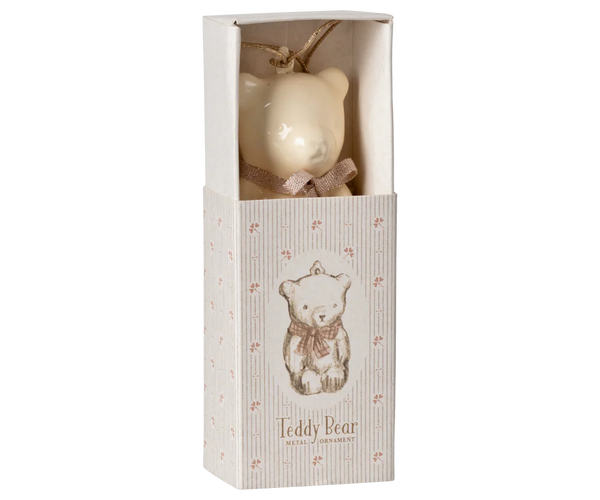 Maileg Metal Ornament Teddy Rose