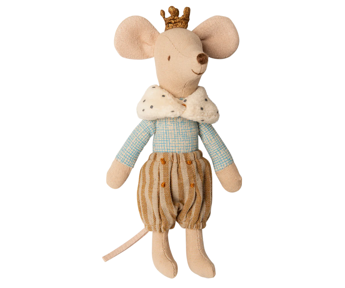 Maileg Prince mouse, Big brother Light Blue