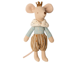 Maileg Prince mouse, Big brother Light Blue