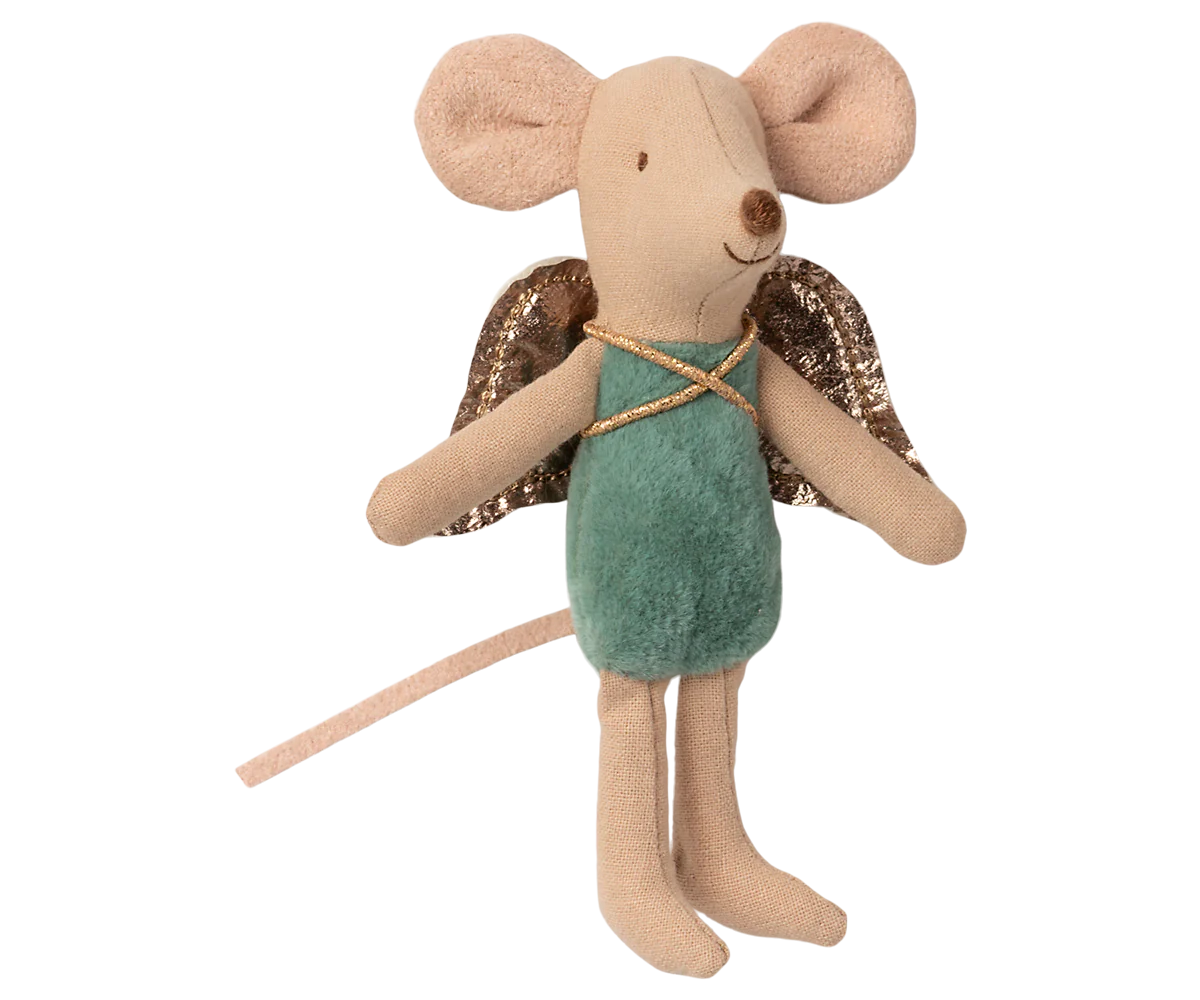 Maileg Fairy Mouse, Little Green