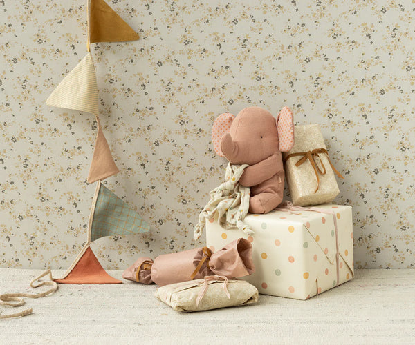 Maileg Lullaby Friends Elephant Old Rose