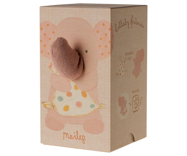 Maileg Lullaby Friends Elephant Old Rose