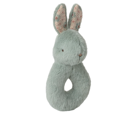 Maileg Rabbit Rattle Set Mint