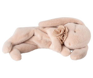 Maileg Sleeping Bunny Plush Small Powder