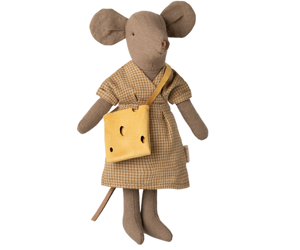 Maileg Mum Mouse Light Brown