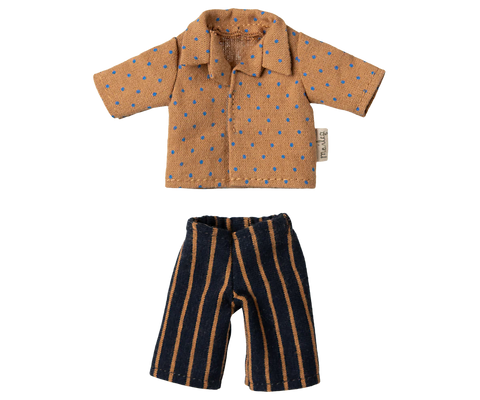 Maileg Shirt Striped Pants Dad Mouse