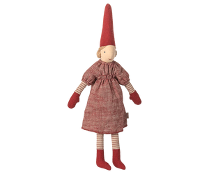 Maileg Pixy Girl Red Dress Size 2