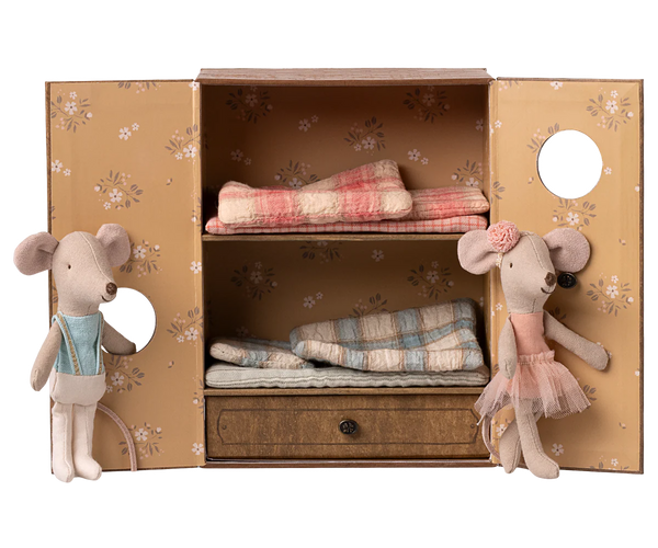 Maileg Ballet Mice In Dance Studio Little Sister And Brother