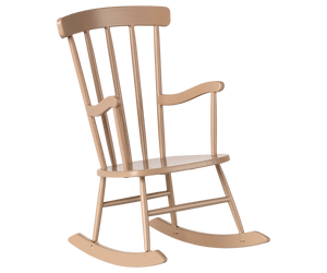 Maileg Rocking chair, Miniature - Dark sand