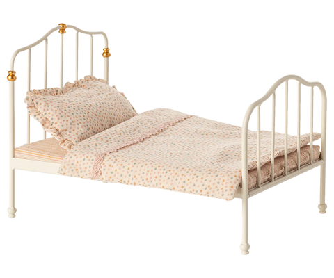Maileg Vintage Mouse Bed - Off White