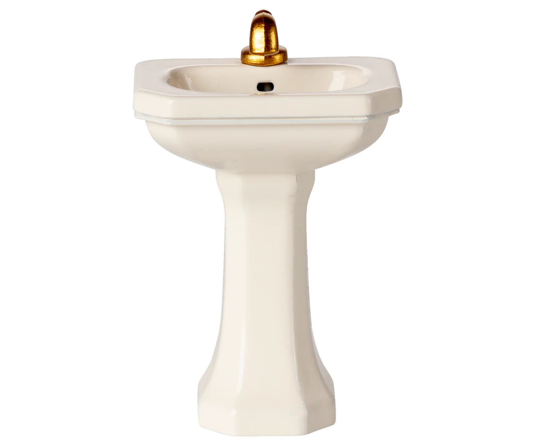Maileg Bathroom Sink - Off White
