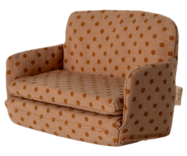 Maileg  Sofa bed, Mouse - Dots
