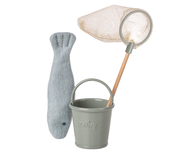 Maileg Fishing set, Mouse