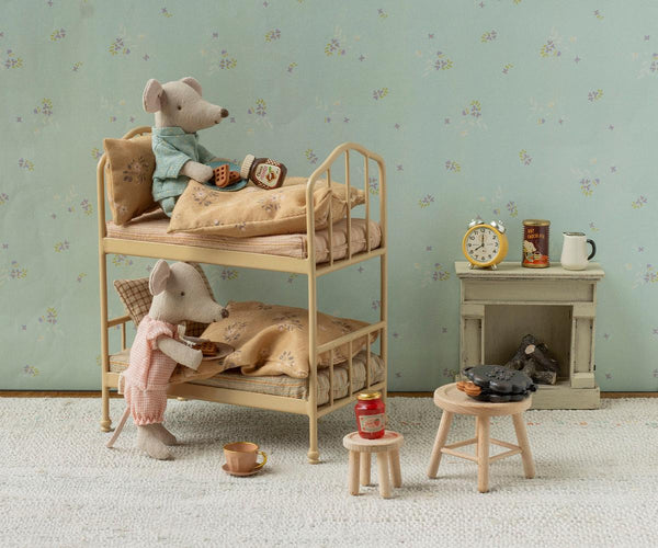 Maileg Bunk Bed Wheat