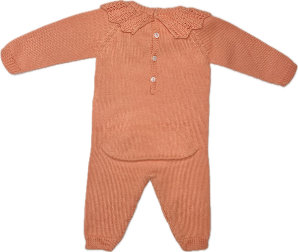 Wedoble  Cotton Coral Baby Romper