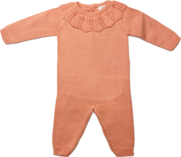 Wedoble  Cotton Coral Baby Romper