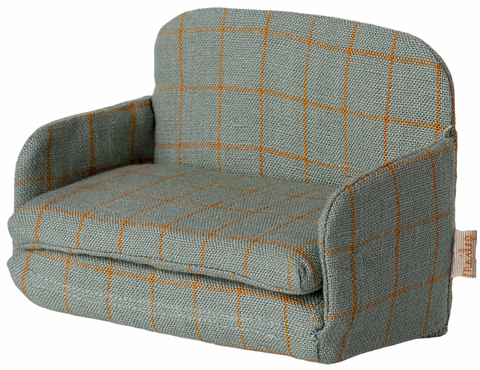 Maileg Sofa bed, Mouse - Checker