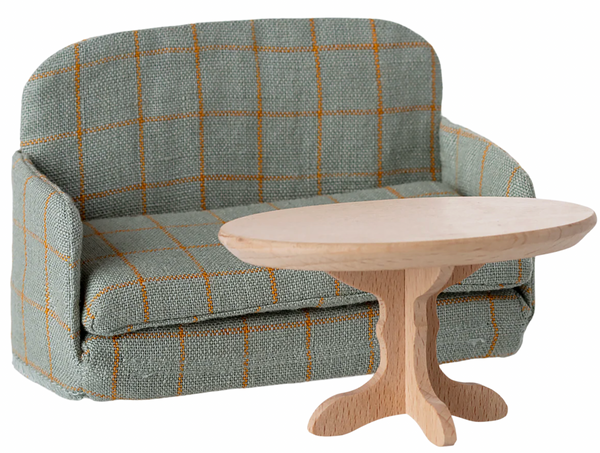 Maileg Sofa bed, Mouse - Checker