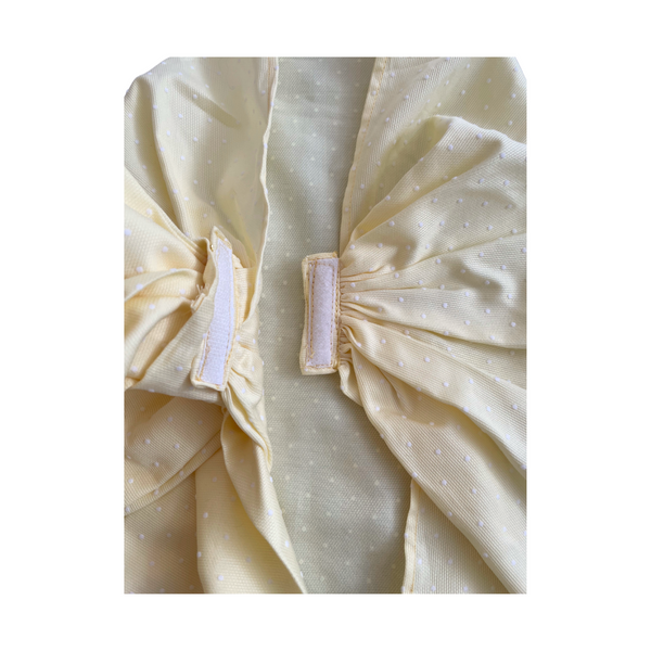 Papalotes Baby Swaddle Bow Yellow
