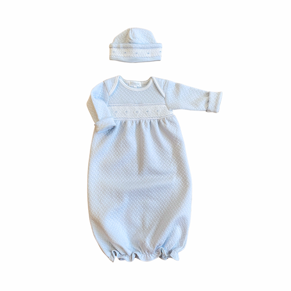 Papalotes Pima Baby Beanie Blue
