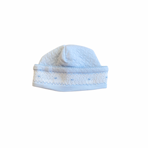 Papalotes Pima Baby Beanie Blue