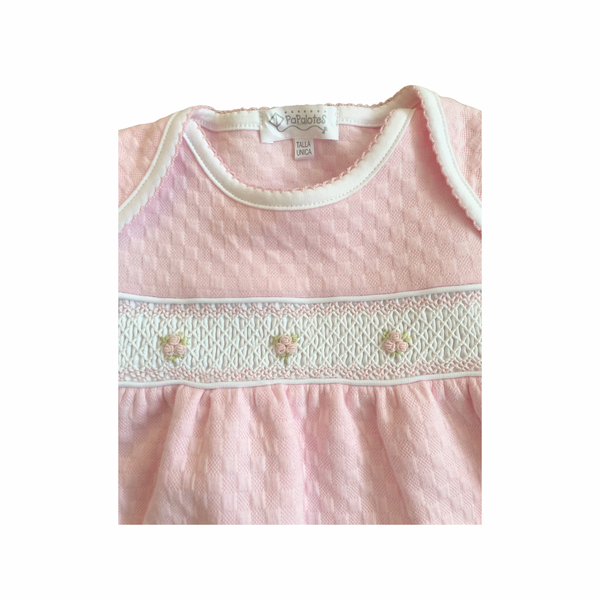 Papalotes Pima Baby Sleeping Bag Pink