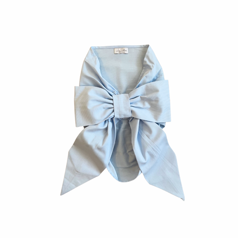 Papalotes Baby Swaddle Bow Blue