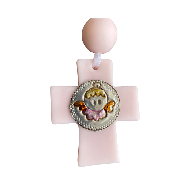 Cold Clay Rosary Pink