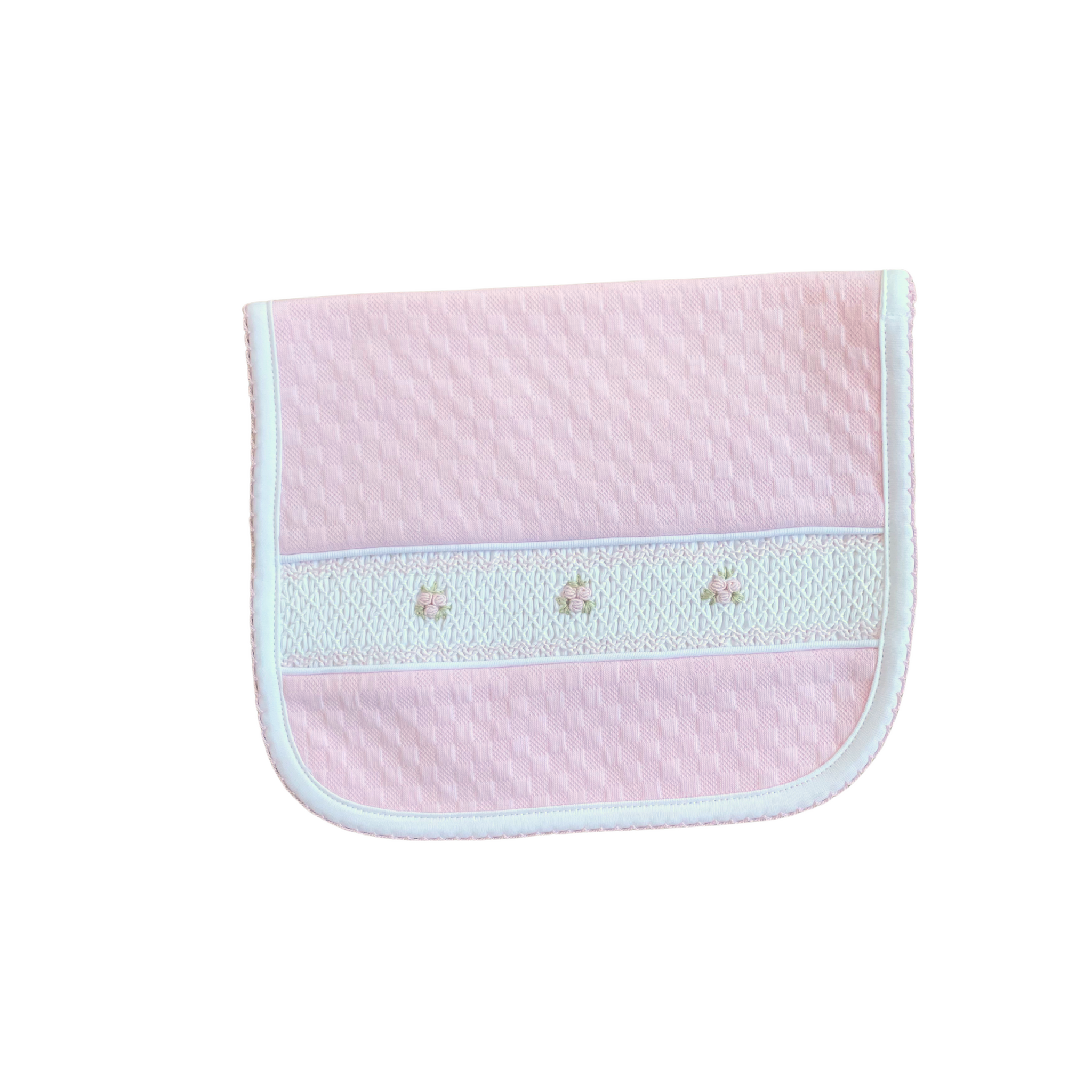 Papalotes Pima Baby Burper Pad Pink