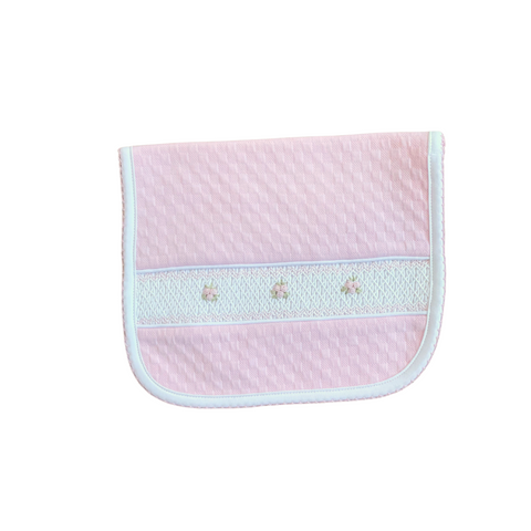 Papalotes Pima Baby Burper Pad Pink