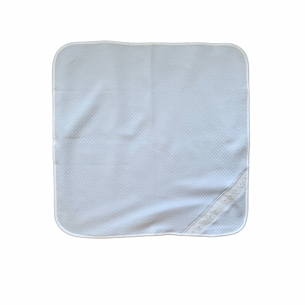 Papalotes Pima Baby Blanket Blue