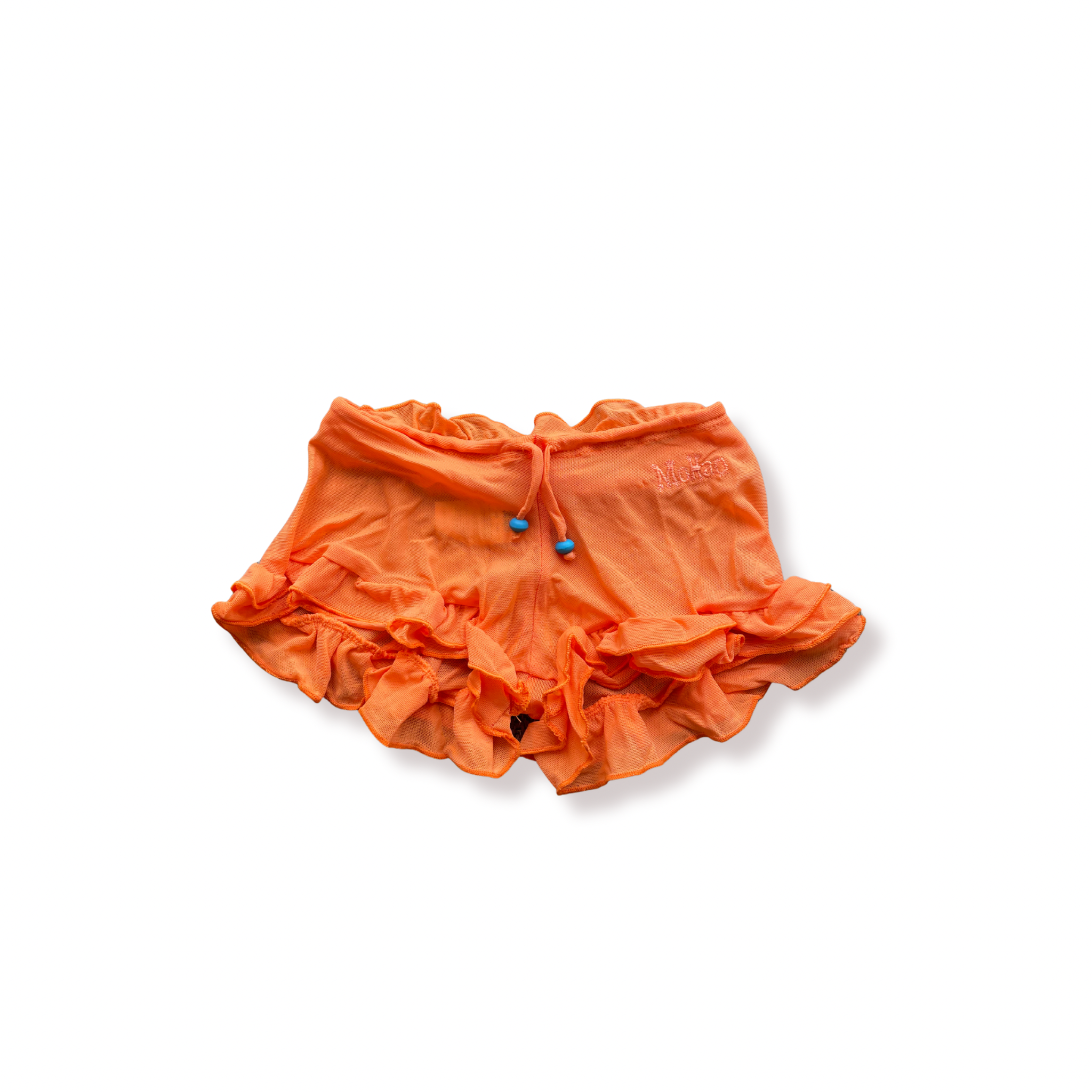 Mohao Girl Tangerine Mesh Short