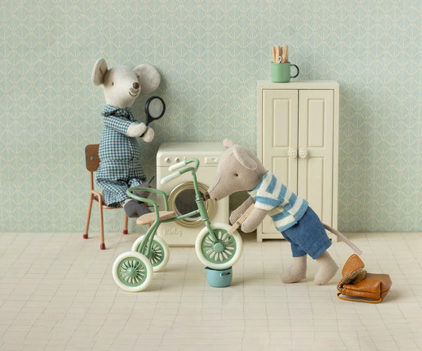 Maileg Tricycle mouse, Big brother Brown