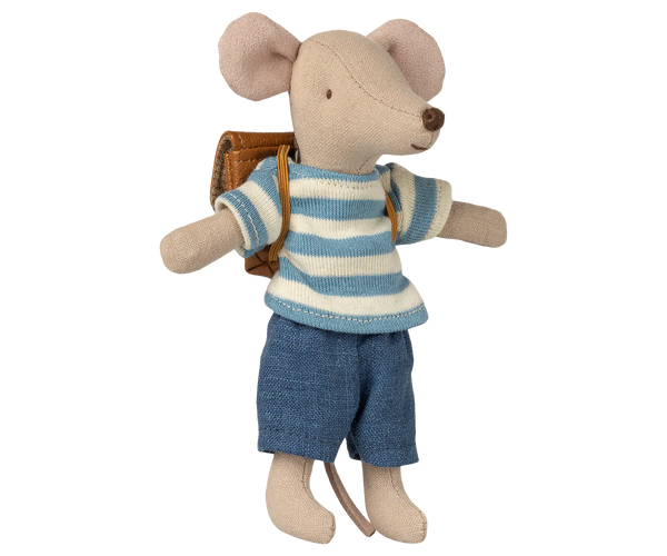 Maileg Tricycle mouse, Big brother Brown