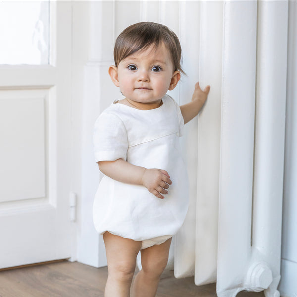 Amaya Gaéleo Romper Suit Bone White