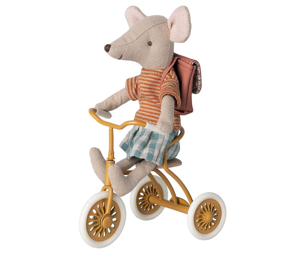 Maileg Abri a Tricycle, Mouse Ocher