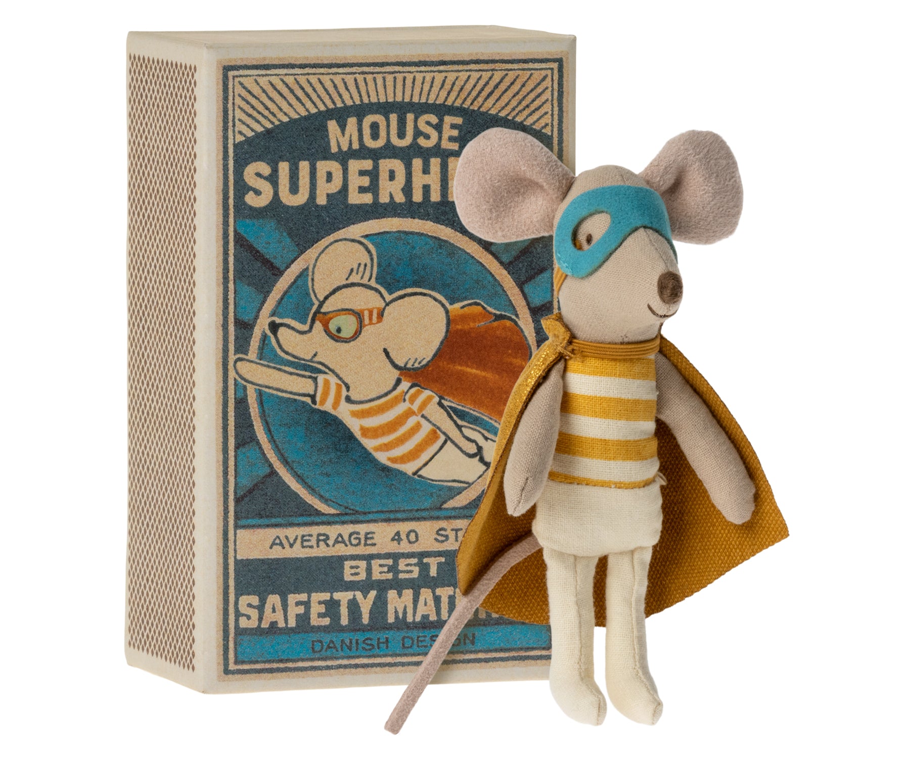Maileg Superhero Mouse Little Brother