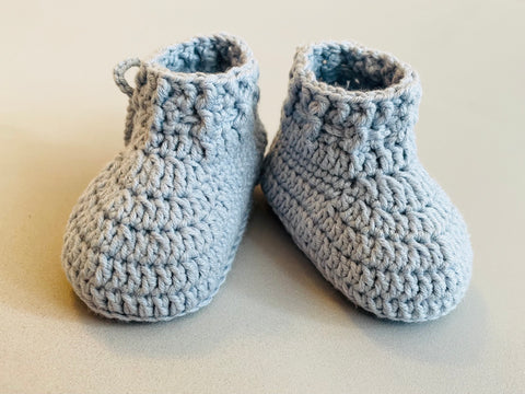 Blue Baby Bootie